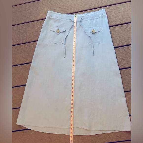 63*. CHEROKEE BRAND Women’s Light Blue Denim A-Line Skirt
Size:6 - Picture 14 of 14